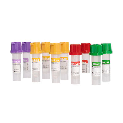プラスチック マイクロ血のコレクションの管のエチレンジアミン四酢酸の試験管10ml