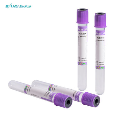 使い捨て採血 EDTA K3 チューブ 3-5ml CE 承認済み