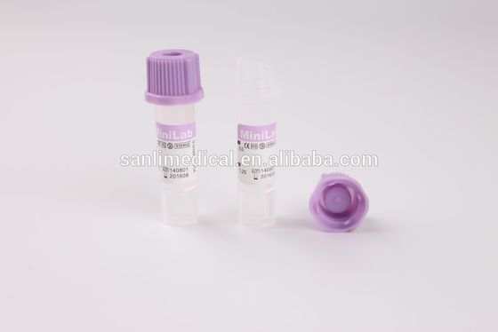 SANLIの毛管血のコレクションの管の単一の使用0.2ml 0.25ml 0.5ml