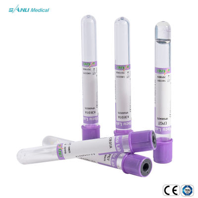 K3エチレンジアミン四酢酸の真空の血のコレクションの管2ml 3ml 4ml 100pcsの皿のパッキング