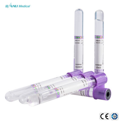 K3エチレンジアミン四酢酸の真空の血のコレクションの管2ml 3ml 4ml 100pcsの皿のパッキング