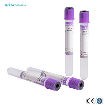 K3エチレンジアミン四酢酸の真空の血のコレクションの管2ml 3ml 4ml 100pcsの皿のパッキング