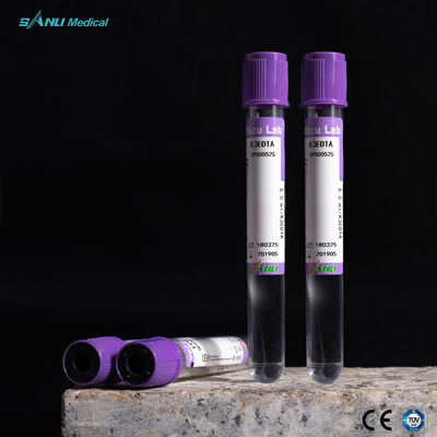 K3エチレンジアミン四酢酸の真空の血のコレクションの管2ml 3ml 4ml 100pcsの皿のパッキング